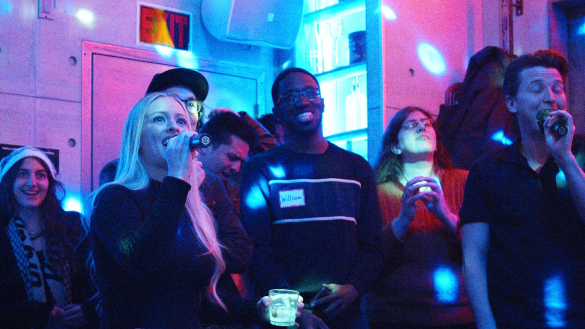 Background - Karaoke venue atmosphere